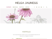 Tablet Screenshot of helgajaunegg.com